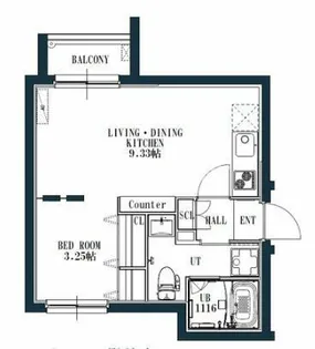 quador桜並木【4階】の間取り