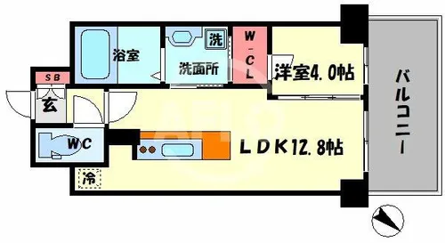 EL-Sia Umekita【6階】の間取り