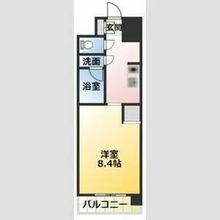 La Luce【4階】の間取り