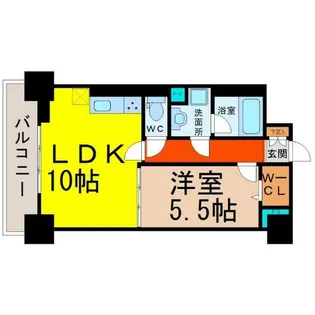 ハピネス【2階】の間取り