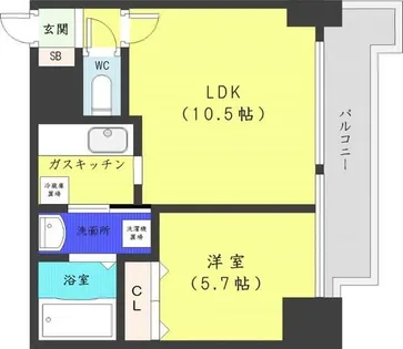 M’stage【3階】の間取り