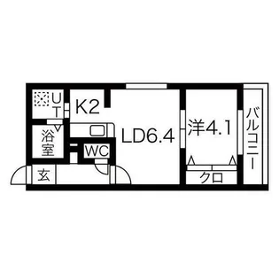 アンソレイユ【3階】の間取り