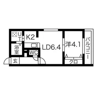 アンソレイユ【3階】の間取り