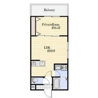 アプローズ加古川【3階】の間取り