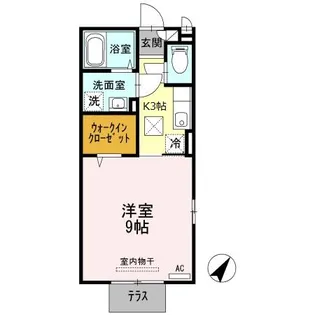 リードパレス【1階】の間取り