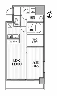 LaDouceur天満【9階】の間取り