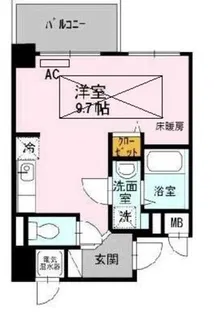エリスタ【5階】の間取り