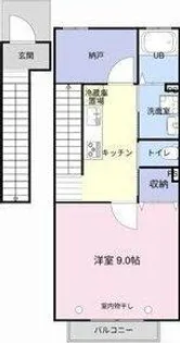 エクセル【2階】の間取り