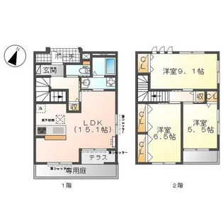 Jiro佐土【101号室】の間取り