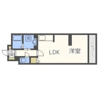 フローレンス琴似【3階】の間取り