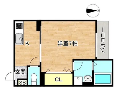 アリエッタ御幸の森【3階】の間取り