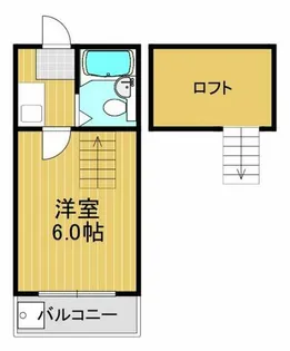 ヨーロピアン千代田【2階】の間取り