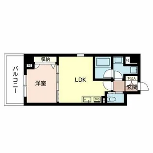 ベラ・ルーナ【0906号室】の間取り