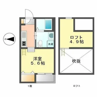 M’s tomorrow【1階】の間取り