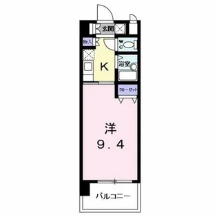 オリエンタル長田駅前【10階】の間取り