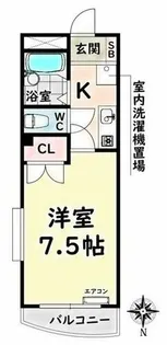 愛知県名古屋市南区氷室町【マンション】の間取り