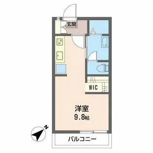サンシャトー秋桜【1階】の間取り