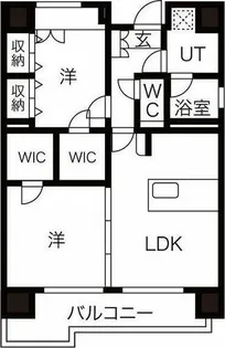 C.P.Pure1608【12階】の間取り