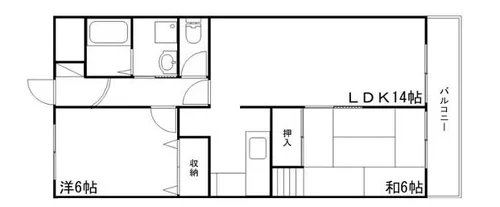 メゾン・ドゥ・M【3階】の間取り