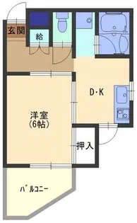 大和田ノースマンション【4階】の間取り