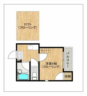 イル・レガーロ天神東【201号室】の間取り