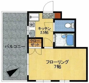 オトフジハウス【502号室】の間取り