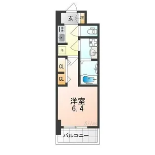 S-RESIDENCE堺altklas【6階】の間取り