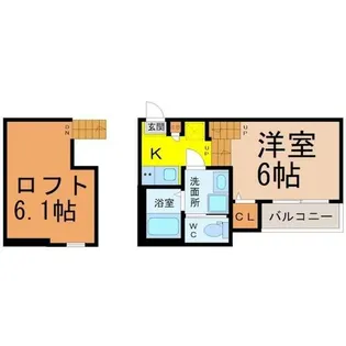 泰心ハイランドパーク【2階】の間取り