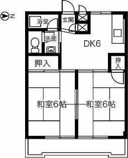 グランドハイツ【302号室】の間取り