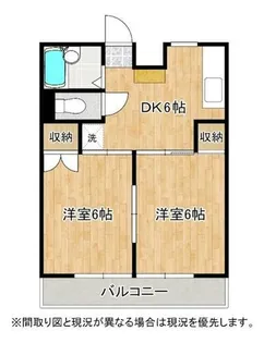 コーポマロン【1階】の間取り