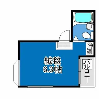 エステート松葉 喜志ビル【2階】の間取り