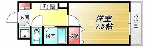 メゾン・ソレイユ【1階】の間取り