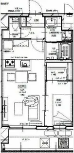 Alivis三国本町【2階】の間取り