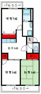サンハイム南山本【2階】の間取り