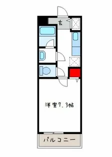 ベルドミール末広Ⅲ番館【1階】の間取り