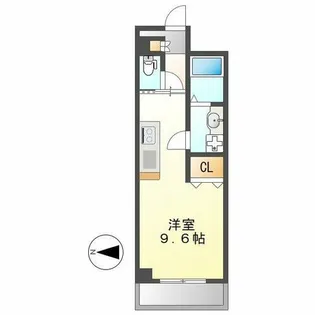 シーム・ドエル筒井【403号室】の間取り