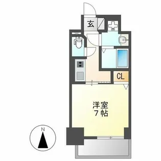 S-RESIDENCE浄心East【2階】の間取り