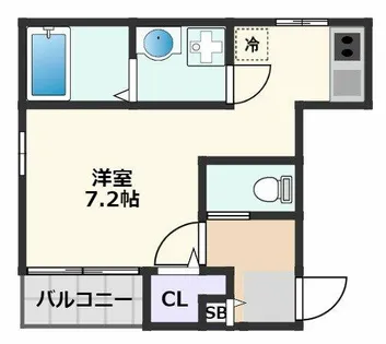 soleil levant【1階】の間取り