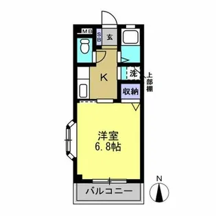 プルミエールメゾン【2階】の間取り