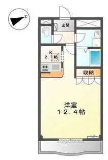 サンヒルズ小垣江【1階】の間取り