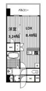 エスリードレジデンス都島NORTH【4階】の間取り