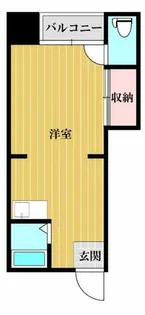 グローリーあびこ【4階】の間取り