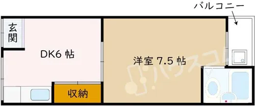 石川コーポ【2階】の間取り
