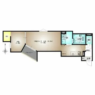 REGALEST西院【2階】の間取り