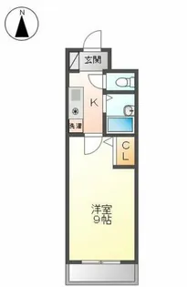 ウイング志賀本通【303号室】の間取り