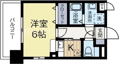 福岡県福岡市東区箱崎2丁目【マンション】の間取り