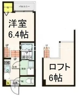 パークシティ新瑞橋【2階】の間取り