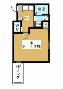 ハーグレジデンス京都御所北【1階】の間取り