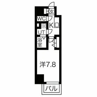 エスリード金山リュクス【9階】の間取り