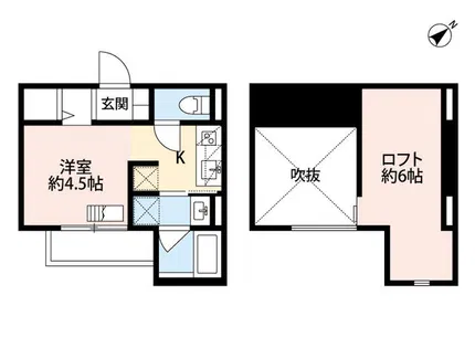 アンビエント緑が丘【1階】の間取り